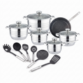 Master Koch MK1241-12 – 12-Piece Stainless Steel Cookware Set